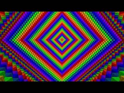 Optische illusie in Minecraft 1 Optische illusie in Minecraft 1