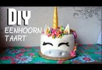 Een Eenhoorntaart maken Een Eenhoorntaart maken