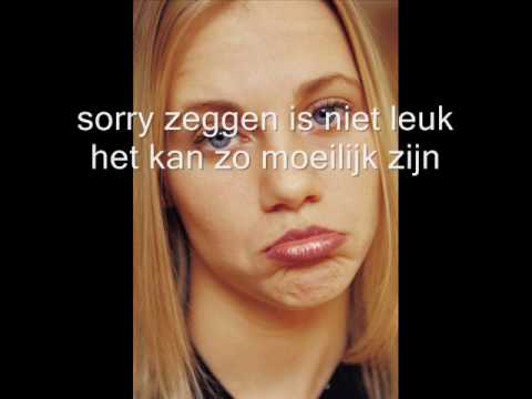 Sorry zeggen Sorry zeggen