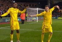 Dansen nadat je hebt gescoord bij voetbal Dansen nadat je hebt gescoord bij voetbal
