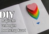 DIY Moederdag Kaart Met Magische Verborgen Boodschap DIY Moederdag Kaart Met Magische Verborgen Boodschap