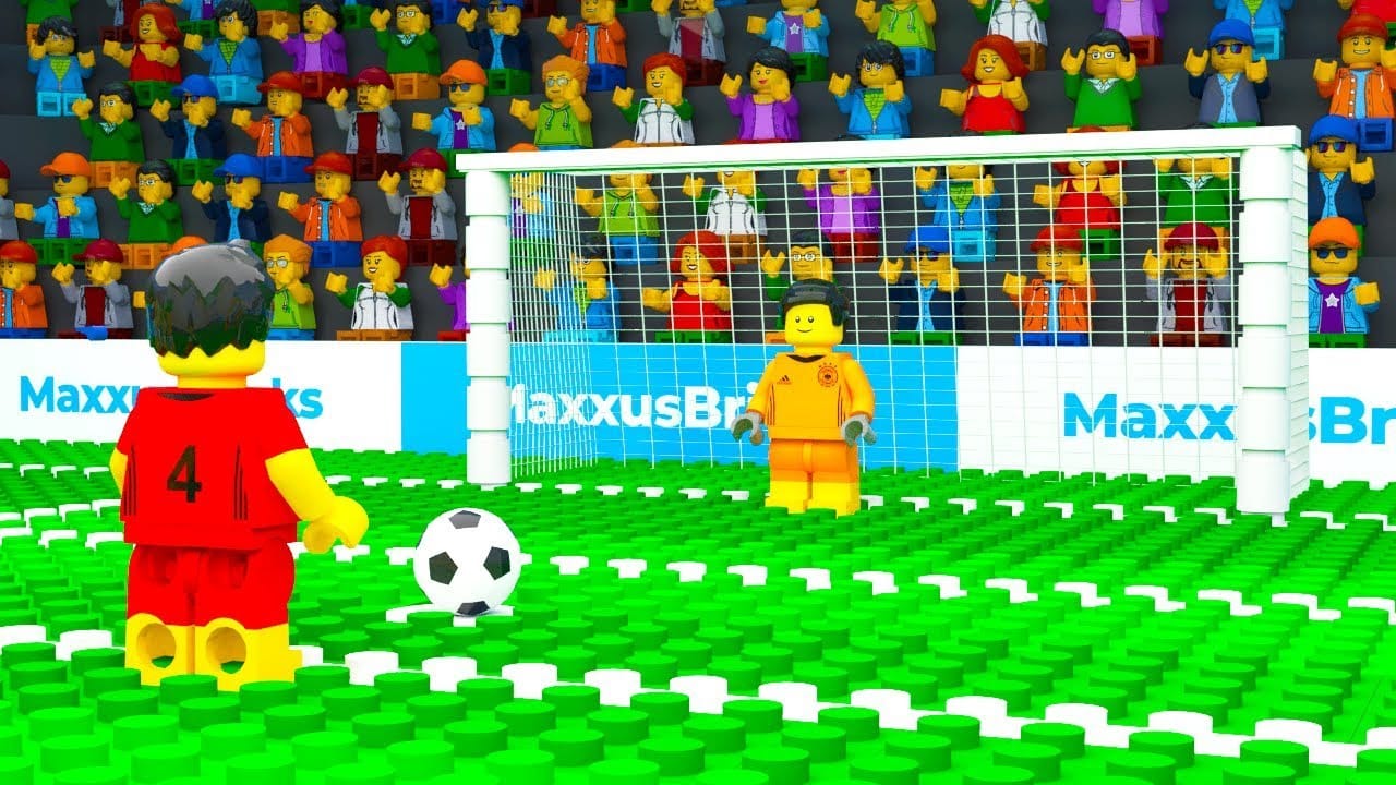 Lego Voetbal - Gemiste penalty 1 Lego Voetbal - Gemiste penalty 1