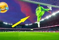 Grappige voetbalfilmpjes met doelpunten, mooie acties en blunders Grappige voetbalfilmpjes met doelpunten, mooie acties en blunders