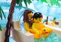 Lego Stop Motion in het zwembad Lego Stop Motion in het zwembad