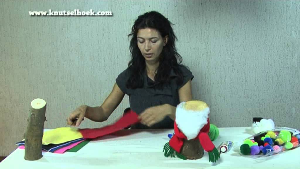 Zelf een leuke kerstman knutselen Zelf een leuke kerstman knutselen